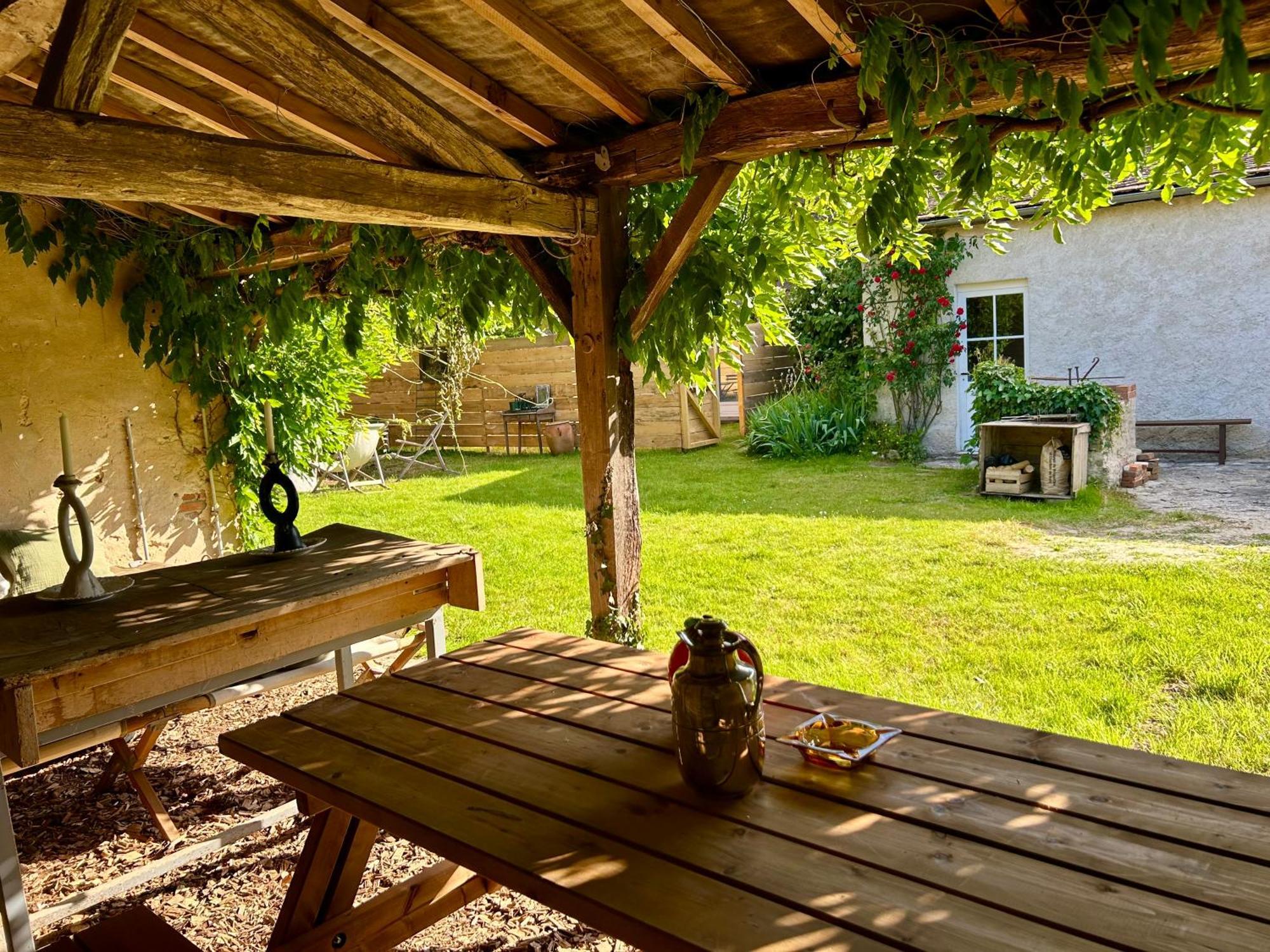 Les Maraichades Villa Pierrefitte-sur-Sauldre Buitenkant foto