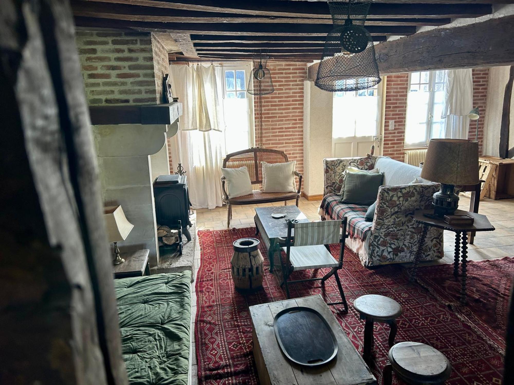 Les Maraichades Villa Pierrefitte-sur-Sauldre Buitenkant foto