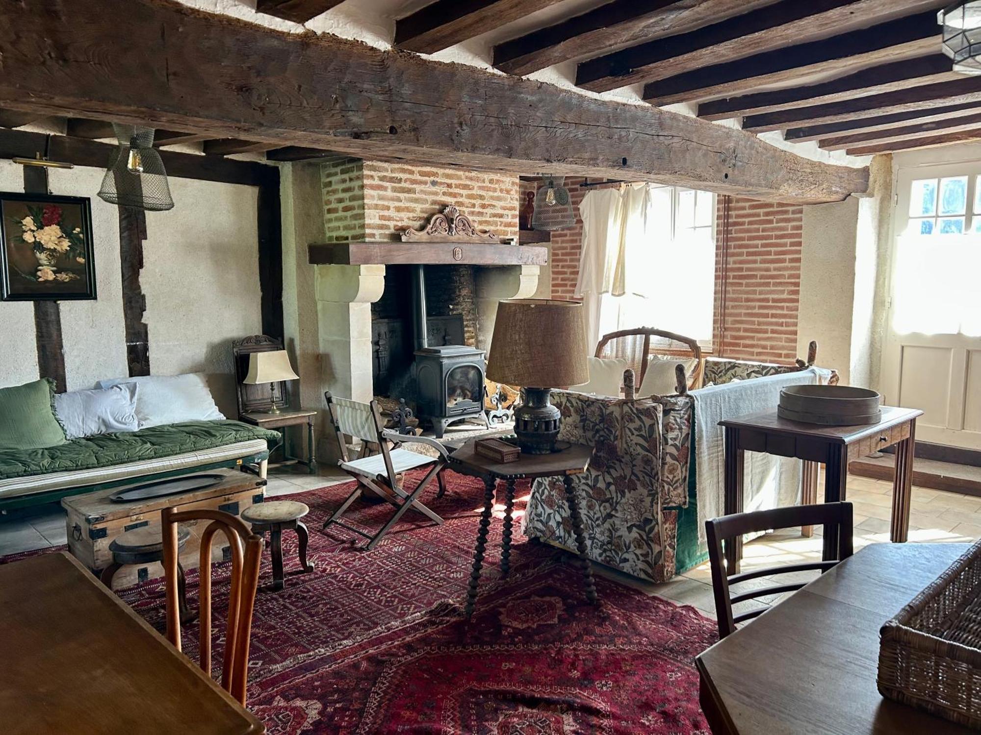 Les Maraichades Villa Pierrefitte-sur-Sauldre Buitenkant foto